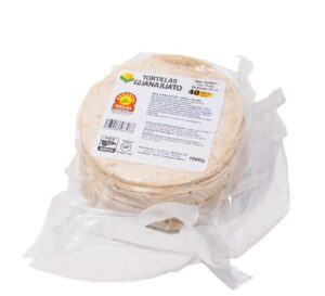 GUANAJUATO Τορτίγιες Λευκό Καλαμπόκι 15cm -1kg(40τμχ)